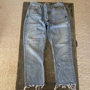 Agolde Light Blue Ankle Jeans